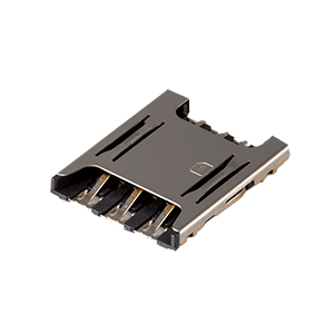 Same Sky (formerly CUI Devices)-NSIM-5-B Raccordement de carte mémoire Nano SIM Card Connector