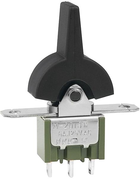 NKK Switches-M2013TNW01-EA Switch Rocker Switch Rocker ON OFF ON SPDT Solder Lug Small Paddle 6A 250VAC 30VDC 50000Cycles