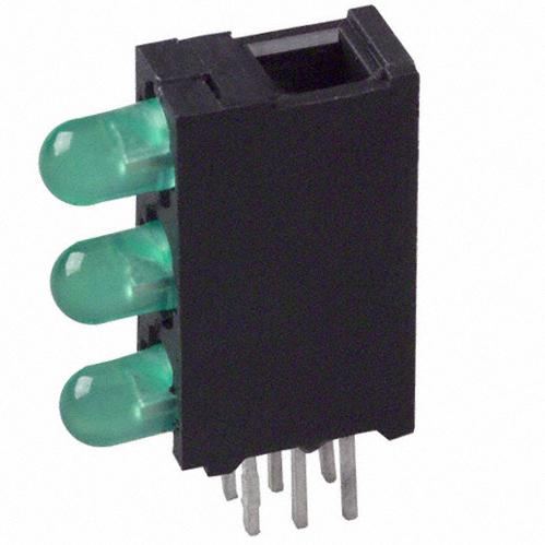 VCC (Visual Communications Company, LLC)-5693F5;5;5-A LEDs LED Tri-Level Uni-Color Green 562nm 6-Pin