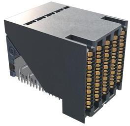 Amphenol Communications Solutions-10125055-101LF Steckverbinder, Mutterplatine ExaMAX® 56Gb/s High Speed Backplane Connector 92Ohm, 4-Pair, 6 column, 84 position, Right Angle Receptacle, No Guide Pin