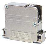 Molex-1727040179 Backshells Backshell 70° 5 Shell Size Nickel Acrylonitrile Butadiene Styrene/Polycarbonate