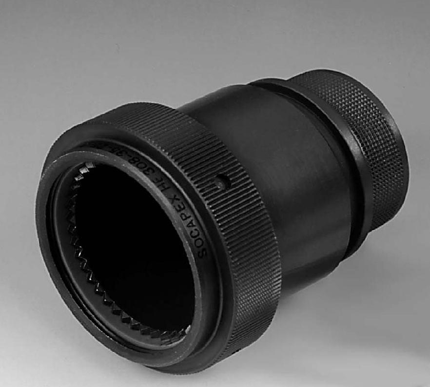 Amphenol RF-HE308351510167M 抽缩起动适配器 Band Backshell 180° 15 Shell Size Olive Drab Cadmium