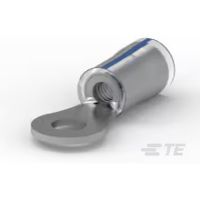 TE Connectivity-8-53417-1 Steckverbinderanschlüsse Ring Tongue Terminal 16AWG Copper Natural/Blue Stripe 21.43mm Tin Lead Loose