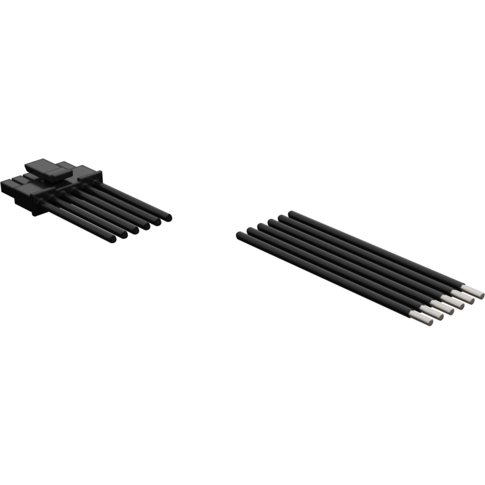 Molex-2264291063 Andere Kabelbaugruppen Cable Assembly Discrete Wire UL 1061 0.3m 18AWG Micro-Fit 3.0 6 POS F Crimp Micro-Fit 3.0 Bag