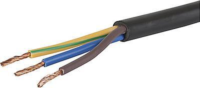 SCHURTER-6051.2089 Cable Assembly AC Power Cable Assembly Power Cord 3m 17AWG Power 3 POS RCP-PL
