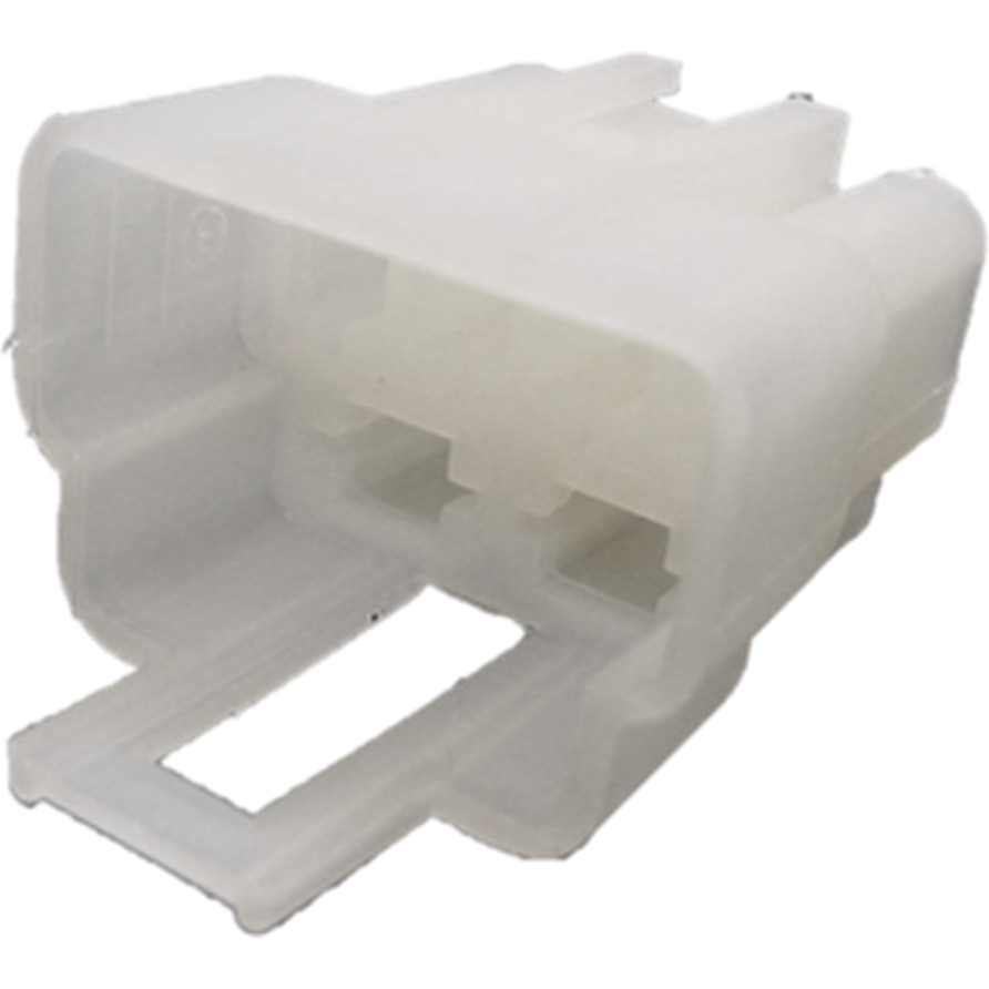 Delphi-2973903 Einzeladersteckverbinder, Gehäuse Conn Housing M 6 POS Crimp ST Cable Mount Natural