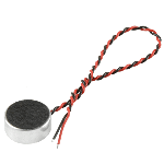 Mic Unidirectional 2200Ohm -37dB 1.5VDC Round Wire Lead