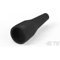 TE Connectivity-207241-1 Connector Accessories Connector Accessories Strain Relief Boot Straight Thermoplastic Black Package