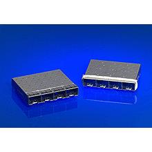 Molex-0747540410 Steckverbinderzubehör Connector Accessories SFP+ Cage Right Angle Copper Alloy Nickel SFP Plus Tray