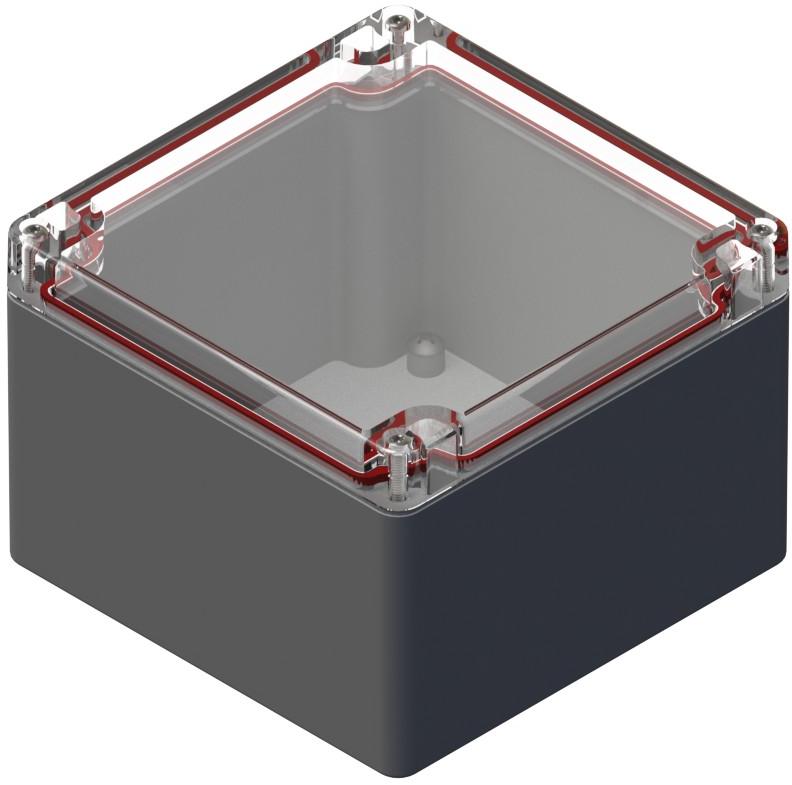 Serpac Electronic Enclosures-RB55P06C28G Boîtes, boîtiers et supports Clear/Grey Polycarbonate Watertight Enclosure <h4><strong>CALIFORNIA PROPOSITION</strong> ⚠️<strong>65 WARNING</strong>⚠️</h4>