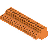 Weidmuller-1597500000 Blocs de raccordement de terminaux Conn Plug-in Terminal Block SKT 16 POS 3.5mm Screw RA Cable Mount 10A Box