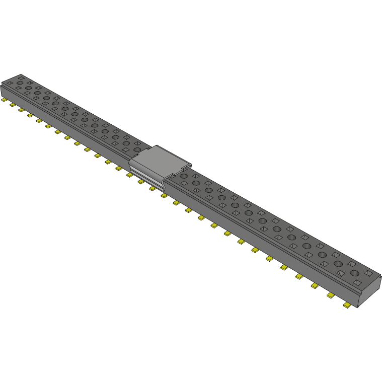Samtec-CLT-130-02-G-D-A-P-FR Connector Headers and PCB Receptacles Conn Socket Strip SKT 60 POS 2mm Solder ST SMD T/R