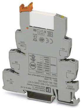 PHOENIX CONTACT-2966210 Relè elettromeccanico Electromechanical Relay 24VDC 2.67KOhm 6A SPST-NO(6.2x94x80)mm DIN Rail Relay Module