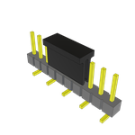 Conn Unshrouded Header HDR 10 POS 2.54mm Solder ST Top Entry SMD Tube