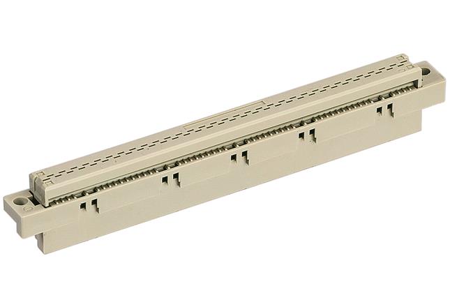 HARTING-09022646828 Steckverbinder, Mutterplatine Conn DIN 41612 F 64 POS 2.54mm IDT RA Panel Mount Box