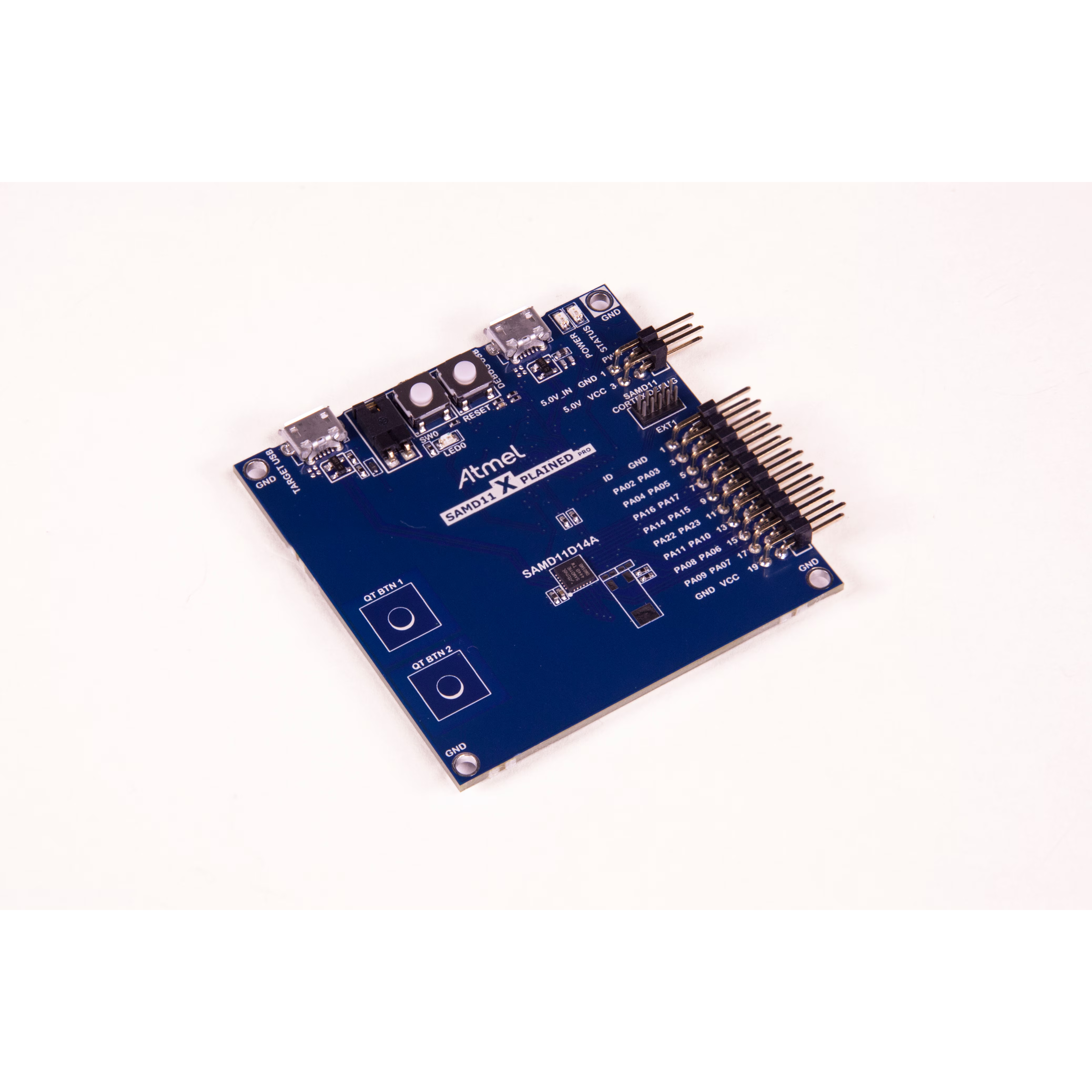 Microchip Technology-ATSAMD11-XPRO Placas y kits de desarrollo del sistema integrado ATSAMD11D14A Microcontroller Evaluation Kit 0.032MHz CPU Win 7/Win XP