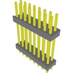 Conn Board Stacker HDR 16 POS 2.54mm Solder ST Top Entry Thru-Hole Bulk