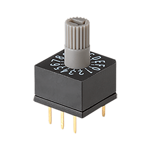 Same Sky (formerly CUI Devices)-RDS7-16S-1065-73-D-67 Switch DIP Switch DIP N.O./N.C. SP16T 16 Raised Slotted 0.15A 42VDC PC Pins 2.54mm Thru-Hole Tube