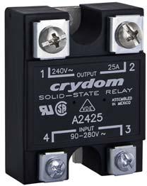 Sensata Technologies-D2425FG-B Relé de estado sólido Solid State Relay 20mA 32V DC-IN 25A 280V AC-OUT 4-Pin