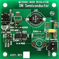 onsemi-MC34063SMDBKGEVB Cartes et kits de développement de gestion de la puissance MC34063 PB-FREE EVALUATION BOARD