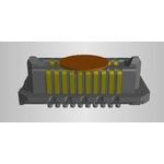 Conn Open Pin Field Array HDR 40 POS 0.635mm Solder ST SMD T/R