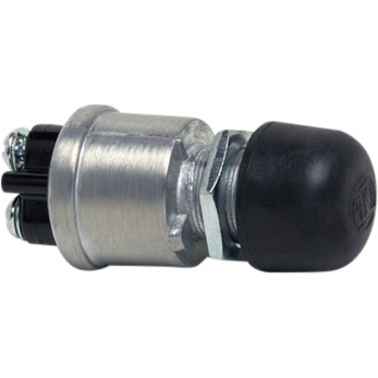 Littelfuse-9245 Bouton commutateur poussoir Switch Push Button OFF (ON) SPST Round Button 35A 24VDC Momentary Panel Mount Screw Bulk