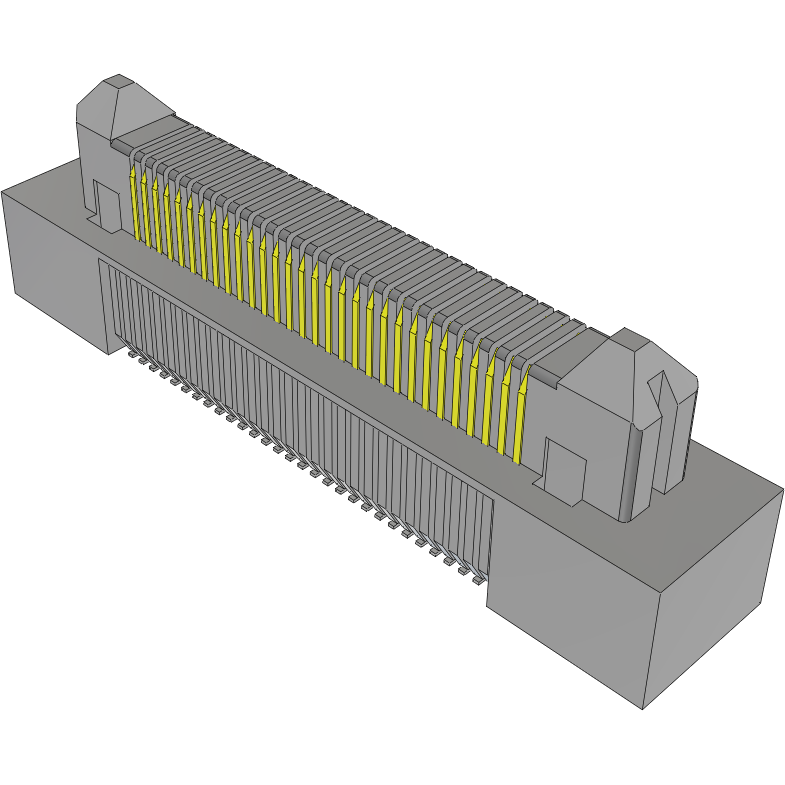 Samtec-ERM5-030-04.0-L-DV-FL-TR Steckverbinderleisten und Leiterplattenbuchsen Conn High Speed Edge Rate Terminal Strip HDR 60 POS 0.5mm Solder ST Top Entry SMD T/R