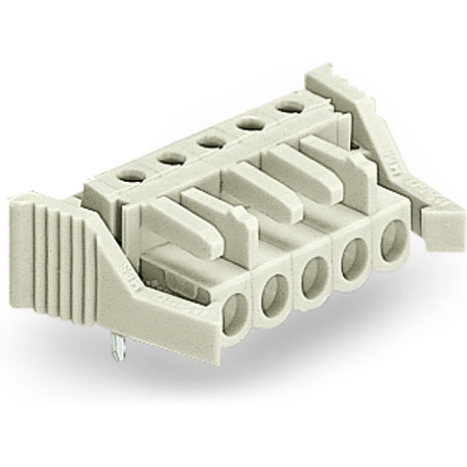 WAGO-722-240/039-000 Steckverbinderleisten und Leiterplattenbuchsen Conn PC Header F 10 POS 5mm Solder RA Thru-Hole 15A Box