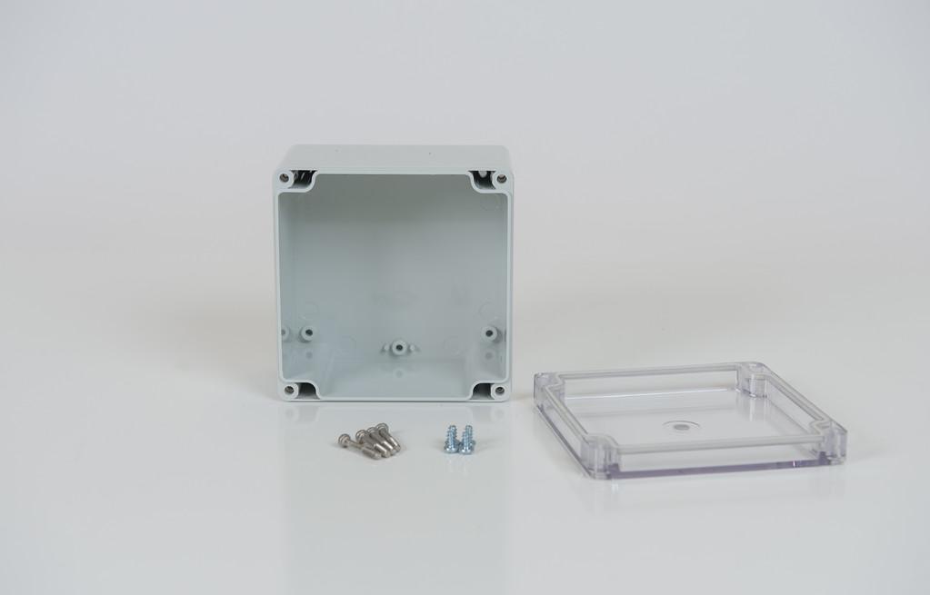 Bopla-02227100 Cajas, compartimentos y anaqueles Light Gray Polycarbonate Wall Mount Enclosure