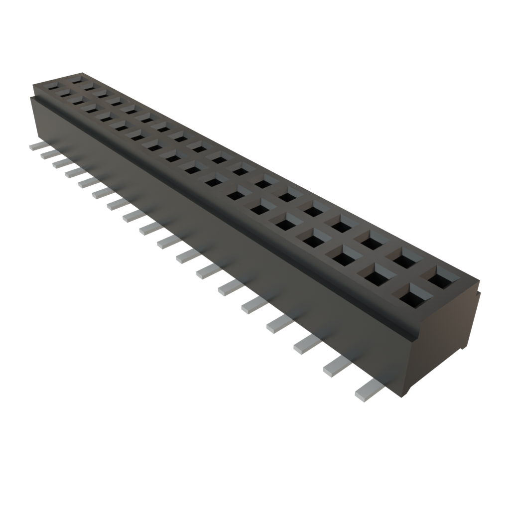 Samtec-CLM-118-02-LM-D Piastre connettori e prese PCB Conn Socket Strip SKT 36 POS 1mm Solder ST SMD Tube