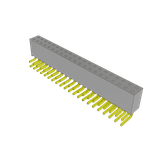 Conn Socket Strip SKT 42 POS 2.54mm Solder RA Side Entry Thru-Hole Layer