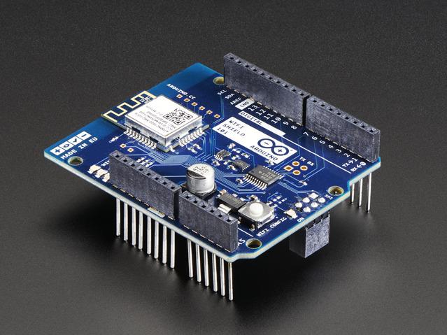 Adafruit Industries-2891 RF/Drahtlos-Entwicklungsplatinen und Kits ATWINC1500 802.11 Wireless LAN Shield Board