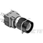 Switch Push Button N.O./N.C. 6PST Round Button 5A 250VAC 24VDC 0.4VA Momentary Panel Mount Solder Lug