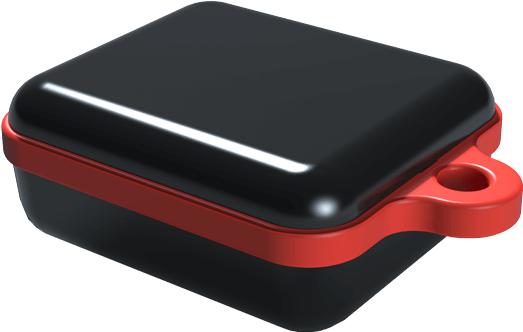 Serpac Electronic Enclosures-CXL26ABKANO Boîtes, boîtiers et supports Black Polycarbonate Waterproof Pendant Enclosure with Neon Orange Seal <h4><strong>CALIFORNIA PROPOSITION</strong> ⚠️<strong>65 WARNING</strong>⚠️</h4>