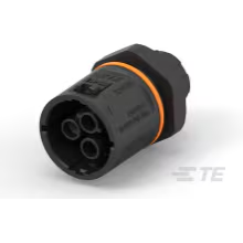 TE Connectivity-2359422-1 Lighting Accessories Lighting Accessories Conn Power SKT 3 POS Screw ST Panel Mount 3 Terminal 1 Port Bag