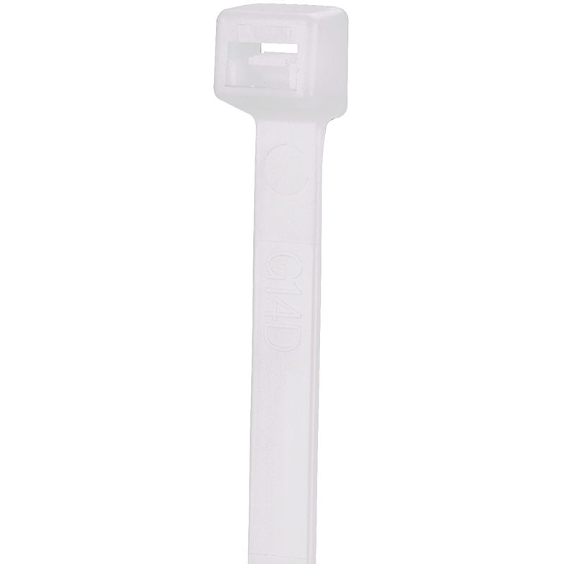 Panduit-S24-120-Q Sujetacables Cable Ties, Standard Locking Nylon 6/6 Natural 175mm 534N StrongHold™ Package