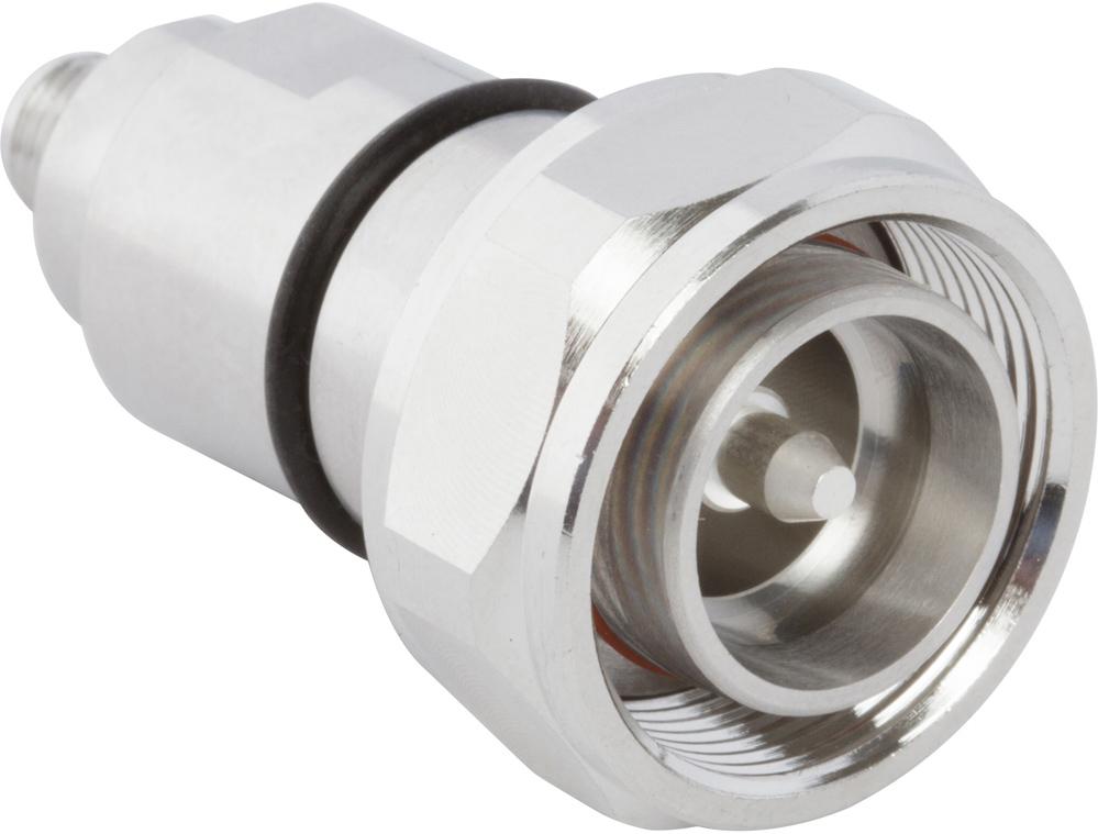 Amphenol RF-AD-4310PSMAJ-1 Connector RF Conn 4.3/10-SMA Adapter 0Hz to 6GHz 50Ohm ST PL/RCP Silver
