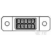 TE Connectivity-591857-1 连接器 - 其他 Terminal Junction System 10 Contact