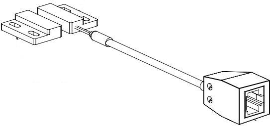 Panduit-ZEDL06 Cable Assembly Other Connectors Connected with different Cable