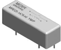 Standex-Meder Electronics-MRE05-1A79-HI Relés de tamaño pequeño Reed Relay 5VDC 215Ohm 1A SPST-NO( (30mm 10mm 10mm)) THT Dry