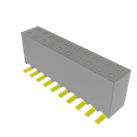 Conn Socket Strip SKT 20 POS 2.54mm Solder ST Top Entry SMD Tube