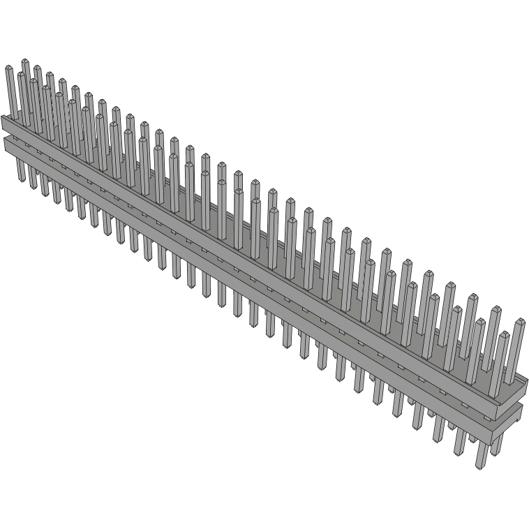 Samtec-TW-30-03-T-D-160-150 Steckverbinderleisten und Leiterplattenbuchsen Conn Board Stacker HDR 60 POS 2mm Solder ST Top Entry Thru-Hole Bulk