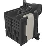 stAK50h Hybrid Receptacle 25 Circuits Key 4 Rib Option A Dark Gray Bag