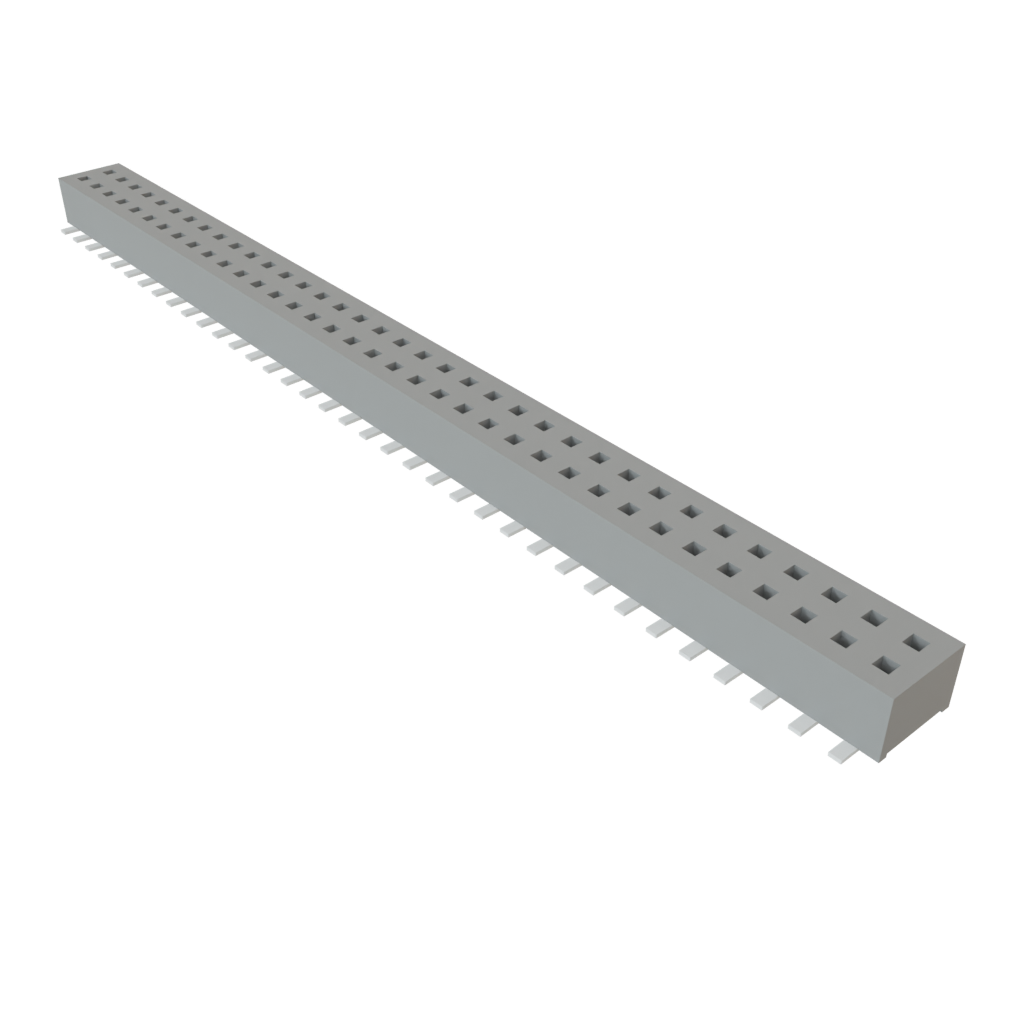 Samtec-CLP-136-02-L-D Steckverbinderleisten und Leiterplattenbuchsen Conn Socket Strip SKT 72 POS 1.27mm Solder ST Top Entry SMD TIGER CLAW™ Tube
