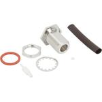 Conn Type N 0Hz to 18GHz 50Ohm Solder ST Panel Mount F Silver Bag