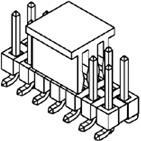 Molex-0879200833 Steckverbinderleisten und Leiterplattenbuchsen Conn Unshrouded Header HDR 8 POS 2.54mm Solder ST Top Entry SMD C-Grid T/R