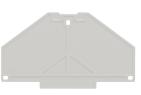 Weidmuller-1211450000 Steckverbinderzubehör Connector Accessories End Plate Polycarbonate Gray