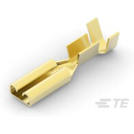 TE Connectivity-5-160555-1 Steckverbinderanschlüsse Quick Disconnect Terminal 17-20AWG Brass F 16.9mm Reel/Strip