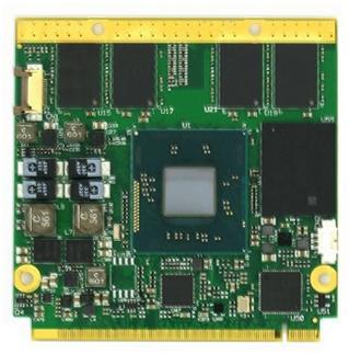 SECO s.r.l.-Q974-7640-2100-I0 Système sur modules - SOM Qseven SOM with Atom Processor 4GB RAM