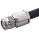 HUBER+SUHNER-11_TNC-50-7-2/133_NE RF-Steckverbinder Conn TNC 0Hz to 11GHz 50Ohm Solder ST Cable Mount PL Gold Over Nickel Single